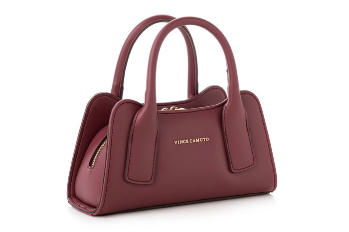 Vince Camuto Bolso de Mano Rojo Clarete